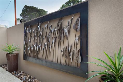 metal exterior house decor